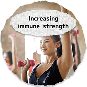 Increasing immune strength
